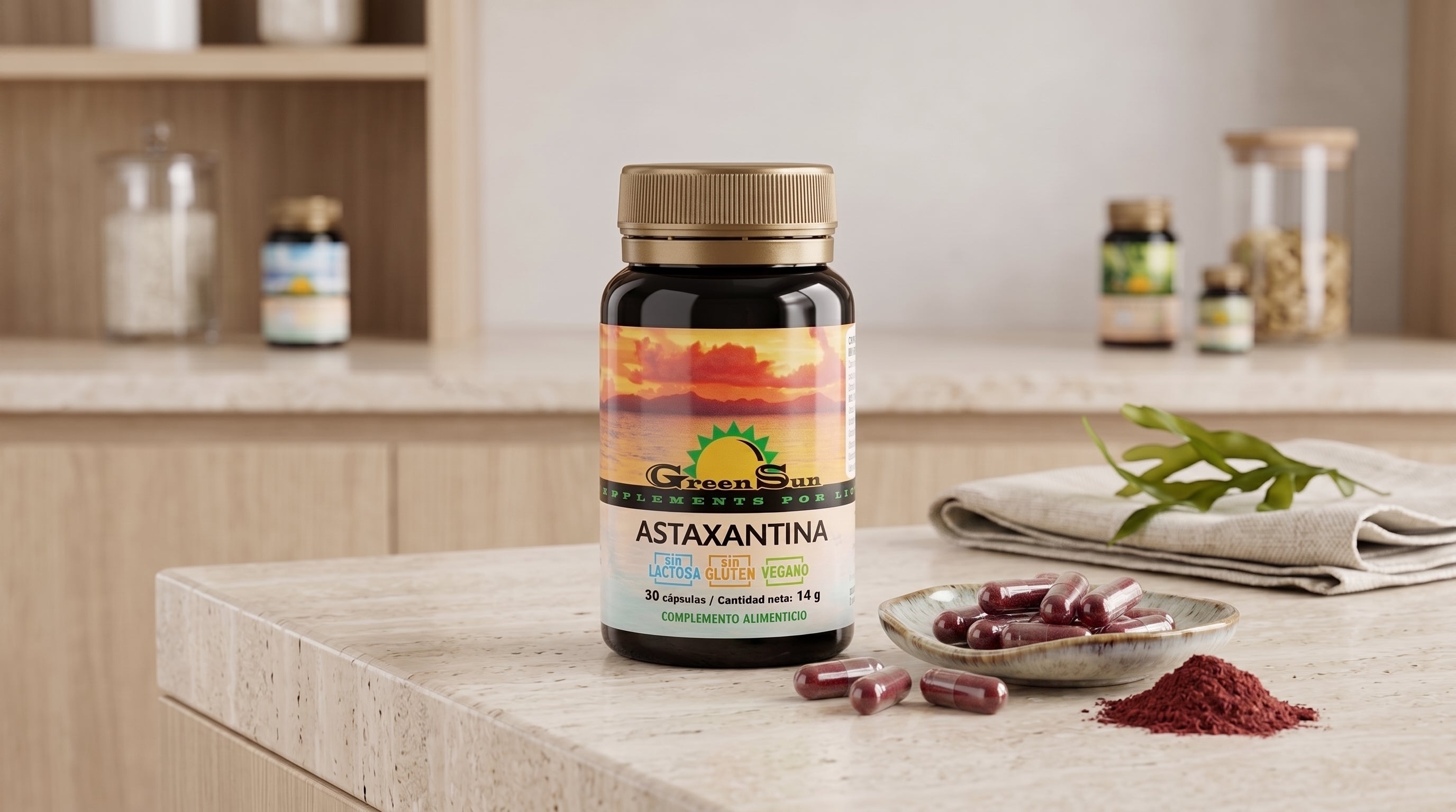 Astaxantina: qué es, propiedades y para qué sirve