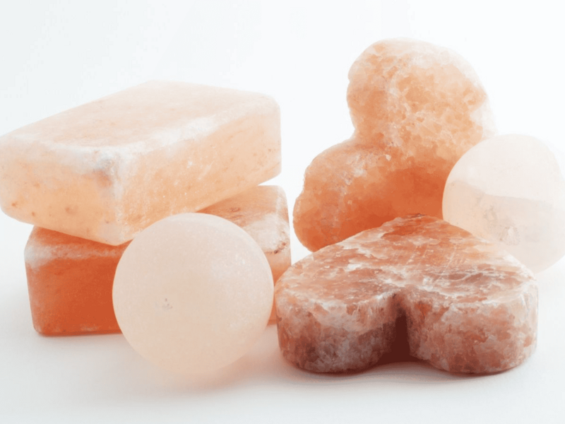 Jabones de baño con sal del Himalaya
