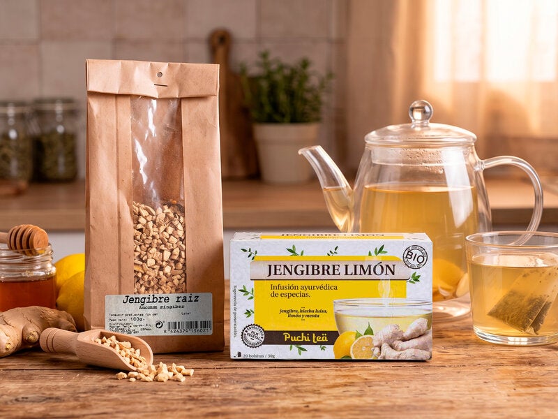 Infusión de jengibre: propiedades, beneficios y cómo prepararla