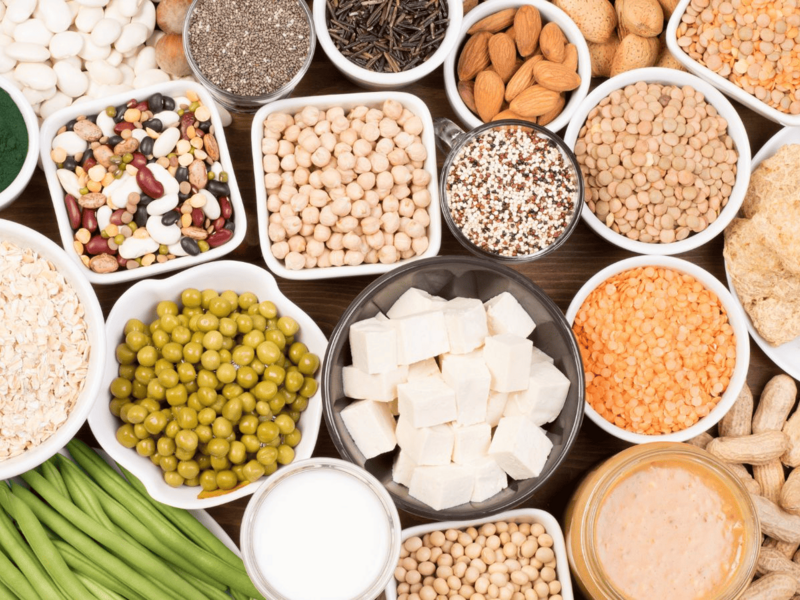 Cómo obtener proteínas vegetales en una dieta vegetariana