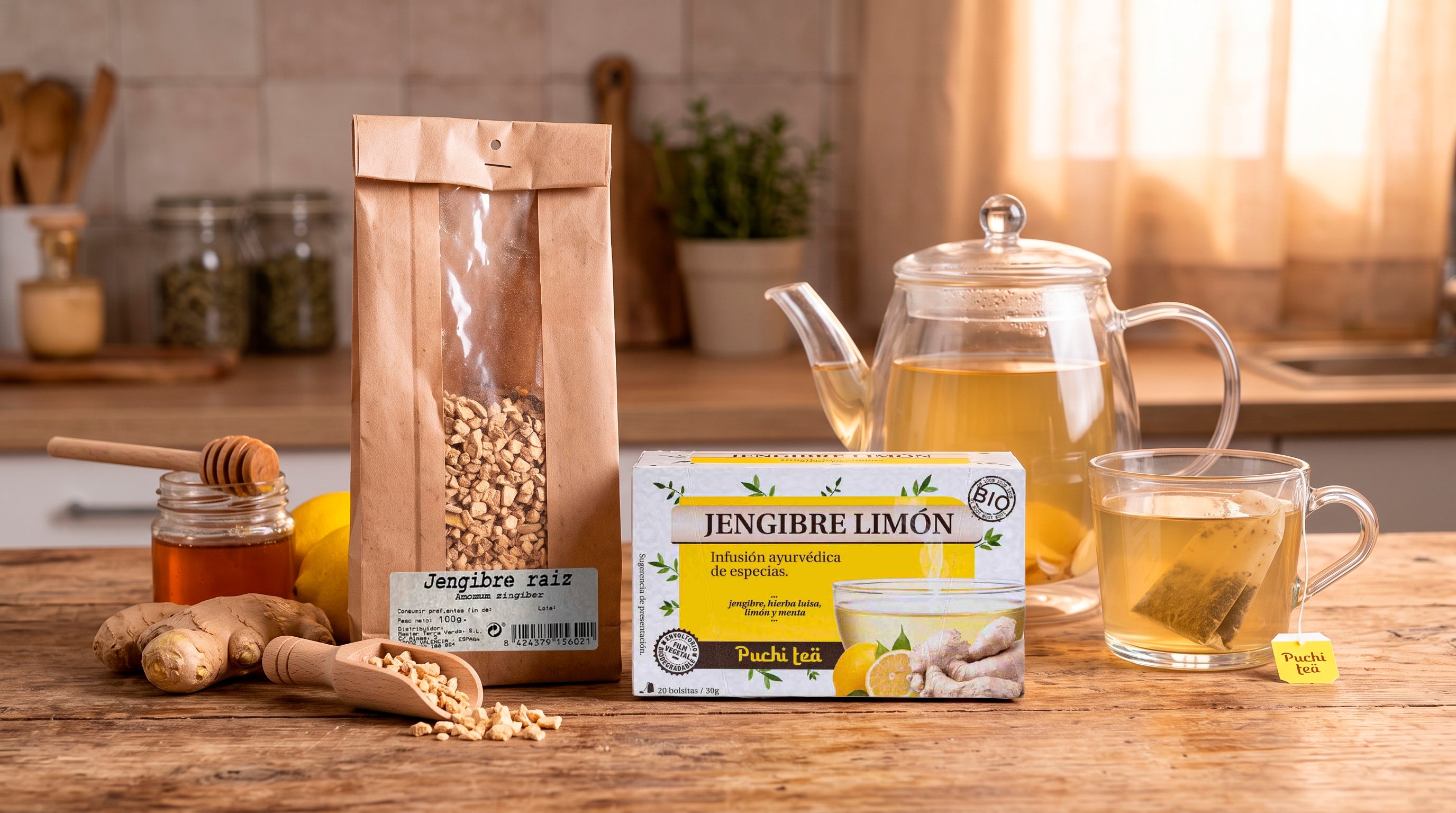 Infusión de jengibre: propiedades, beneficios y cómo prepararla