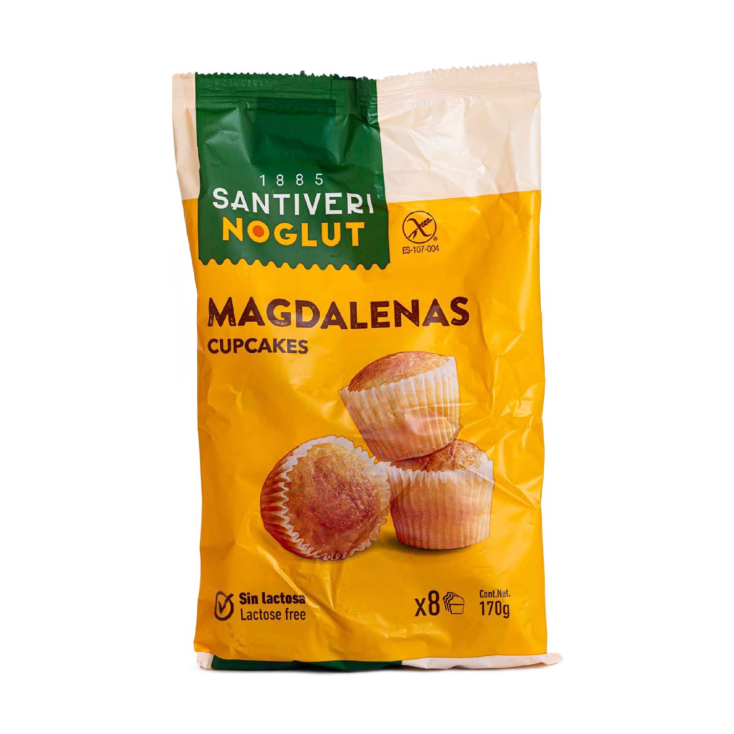 Magdalenas 170g Noglut
