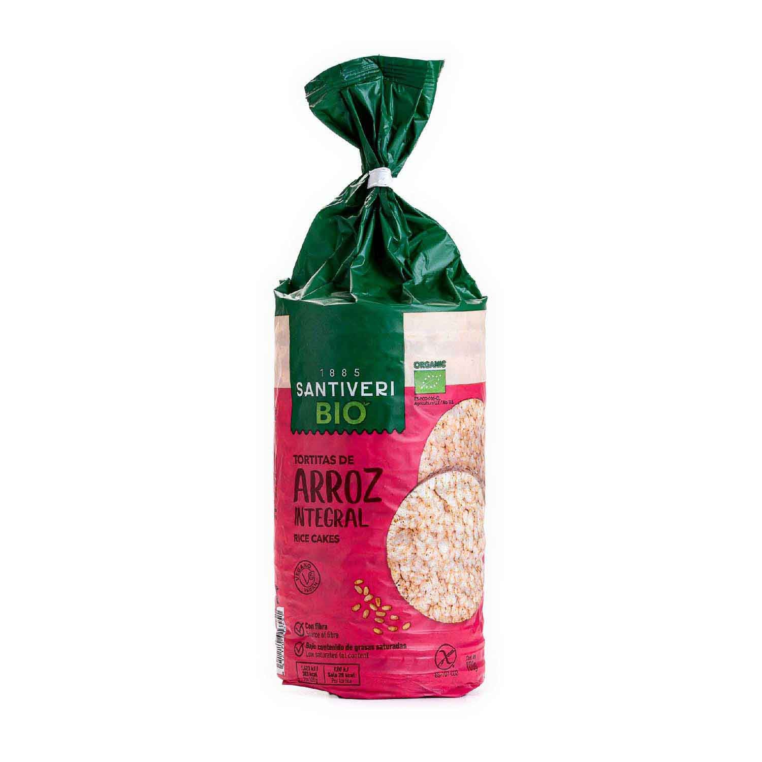 Tortitas de Arroz Integral Bio 125g Santiveri