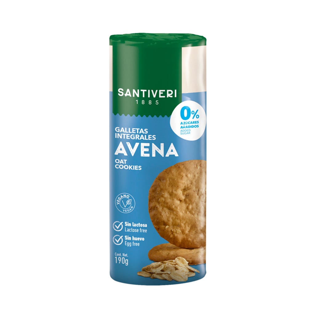 Galletas Digestivas de Avena 190g Santiveri Herbolario Navarro Galletas Digestivas de Avena 190g Santiveri Herbolario Navarro