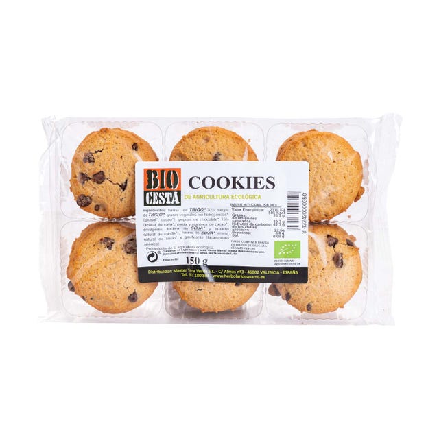 Galletas Cookies 150g Bio Cesta