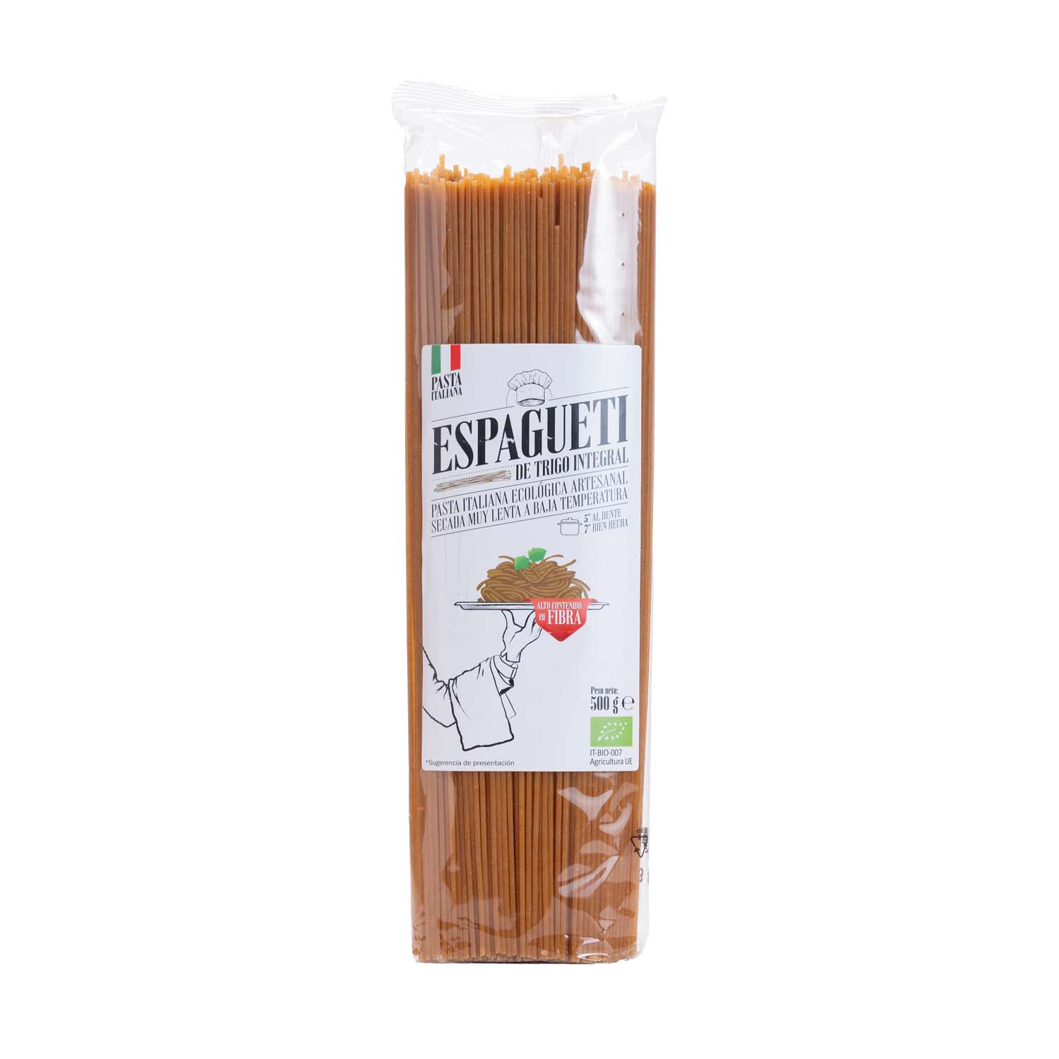 Espagueti integral bio 500g Bio Cesta