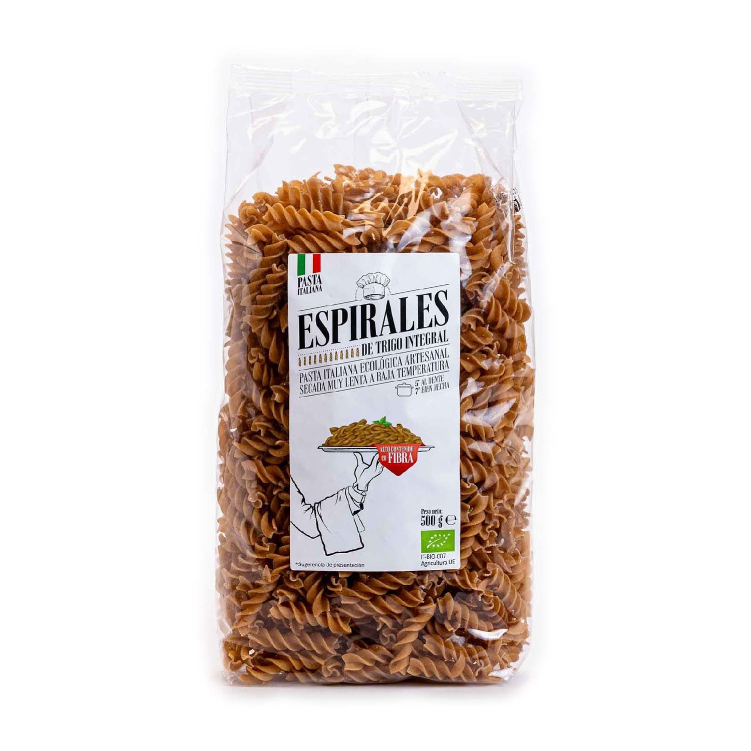 Espirales integral bio 500g Bio Cesta