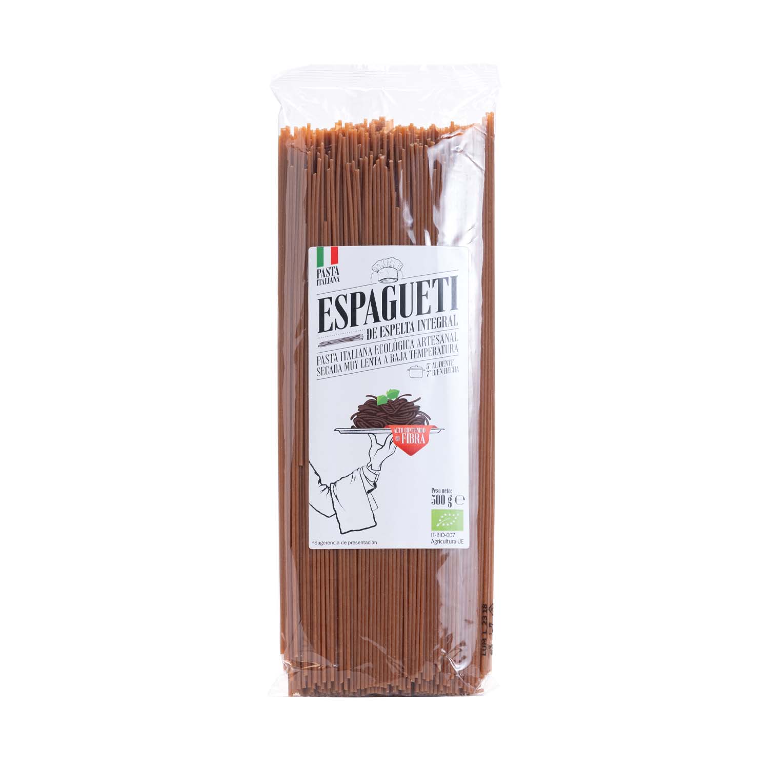Espagueti espelta integral bio 500g Bio Cesta