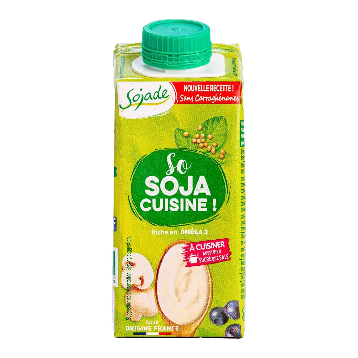 Nata vegetal 200ml Sojade