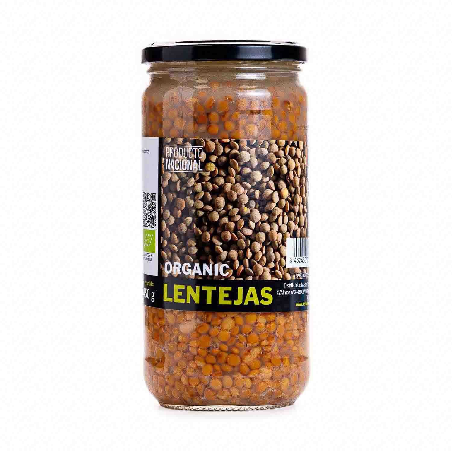 Lentejas Cocidas en Conserva 660g Bio Cesta