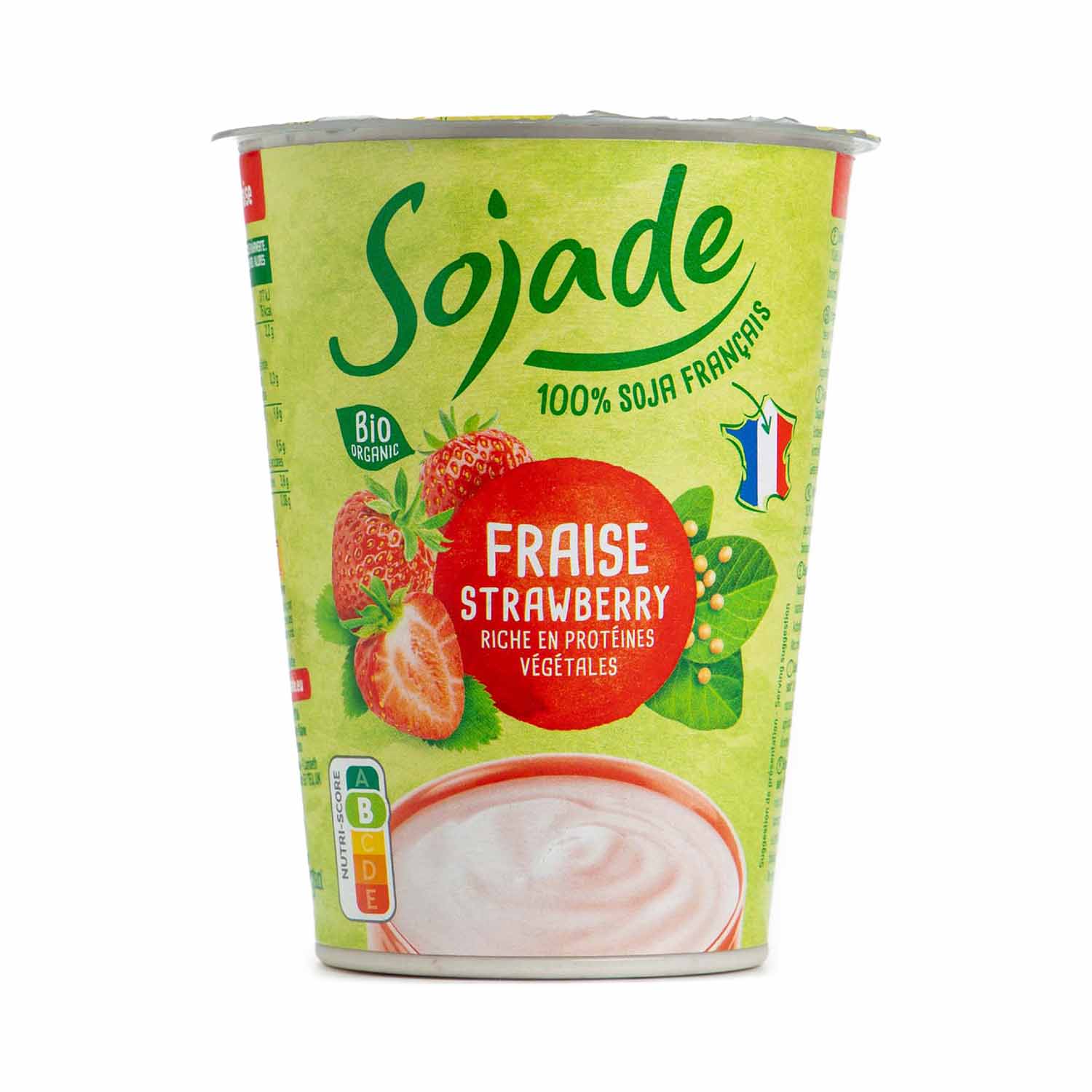 Postre de Soja con Fresas 400g Sojade