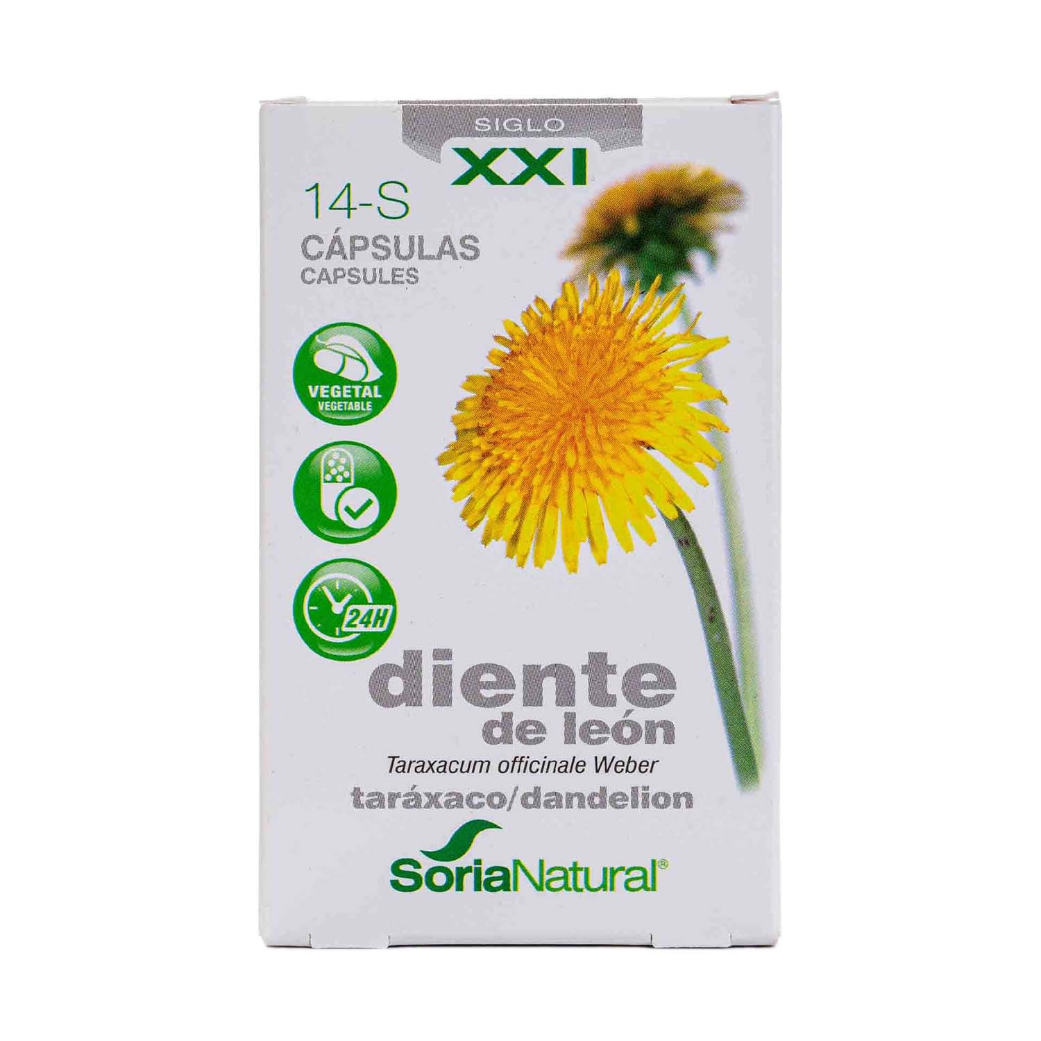 Diente León 30 cápsulas Soria Natural