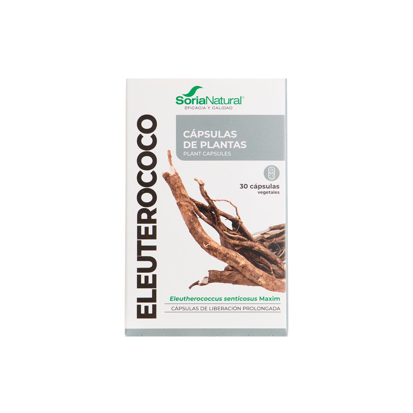 Eleuterococo 30 cápsulas Soria Natural