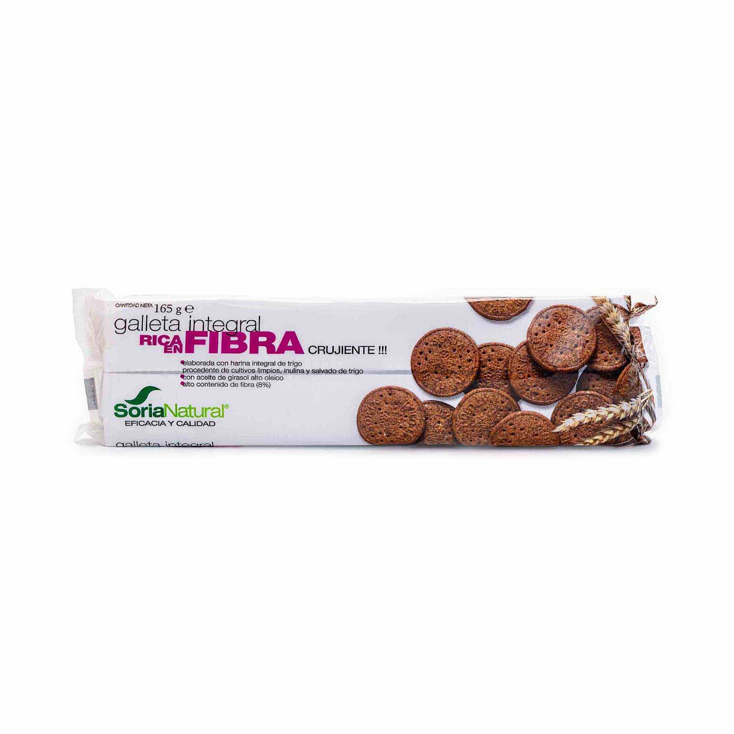Galletas con fibra 165g Soria Natural