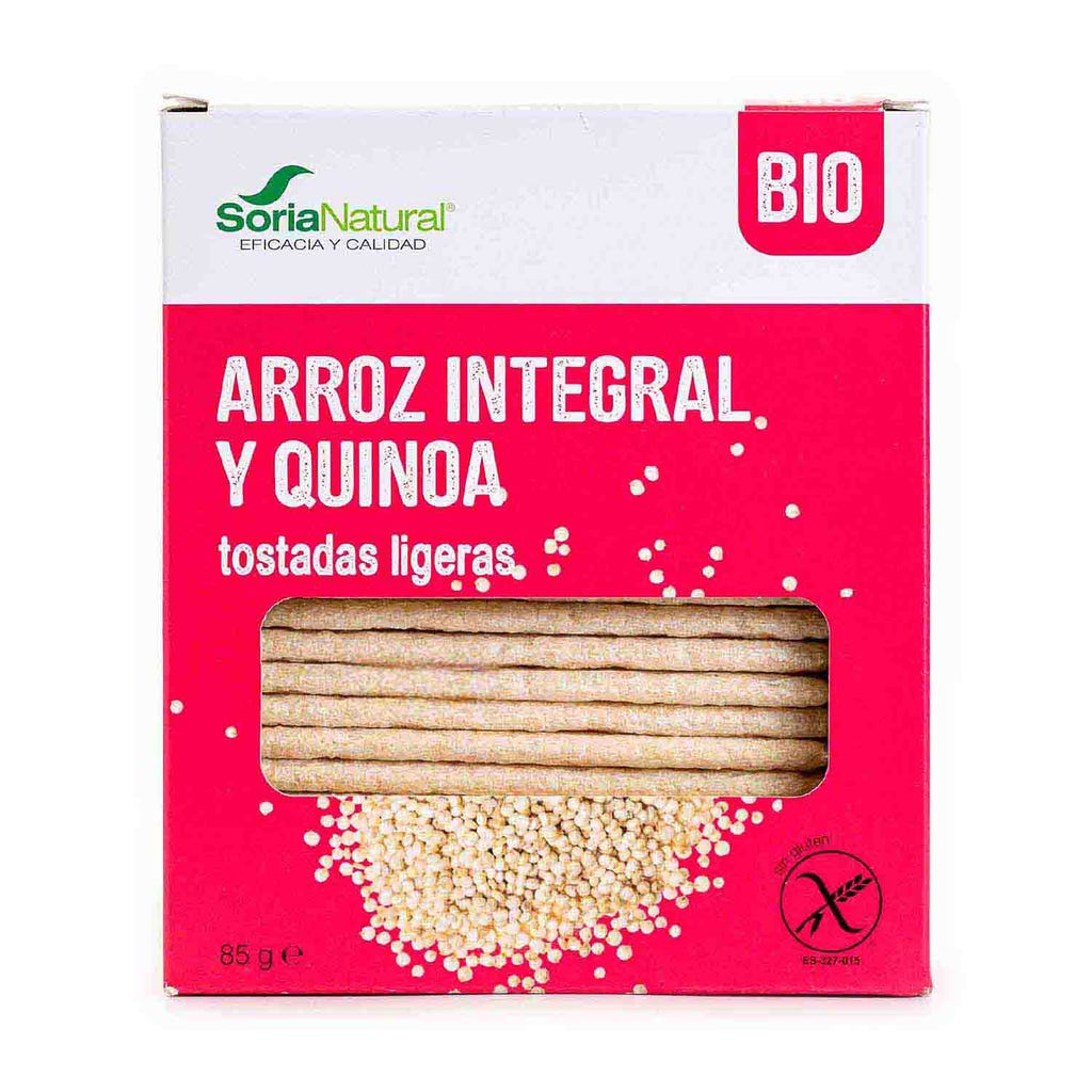 Tostadas ligeras arroz integral y trigo sarraceno - NATUR NERVION