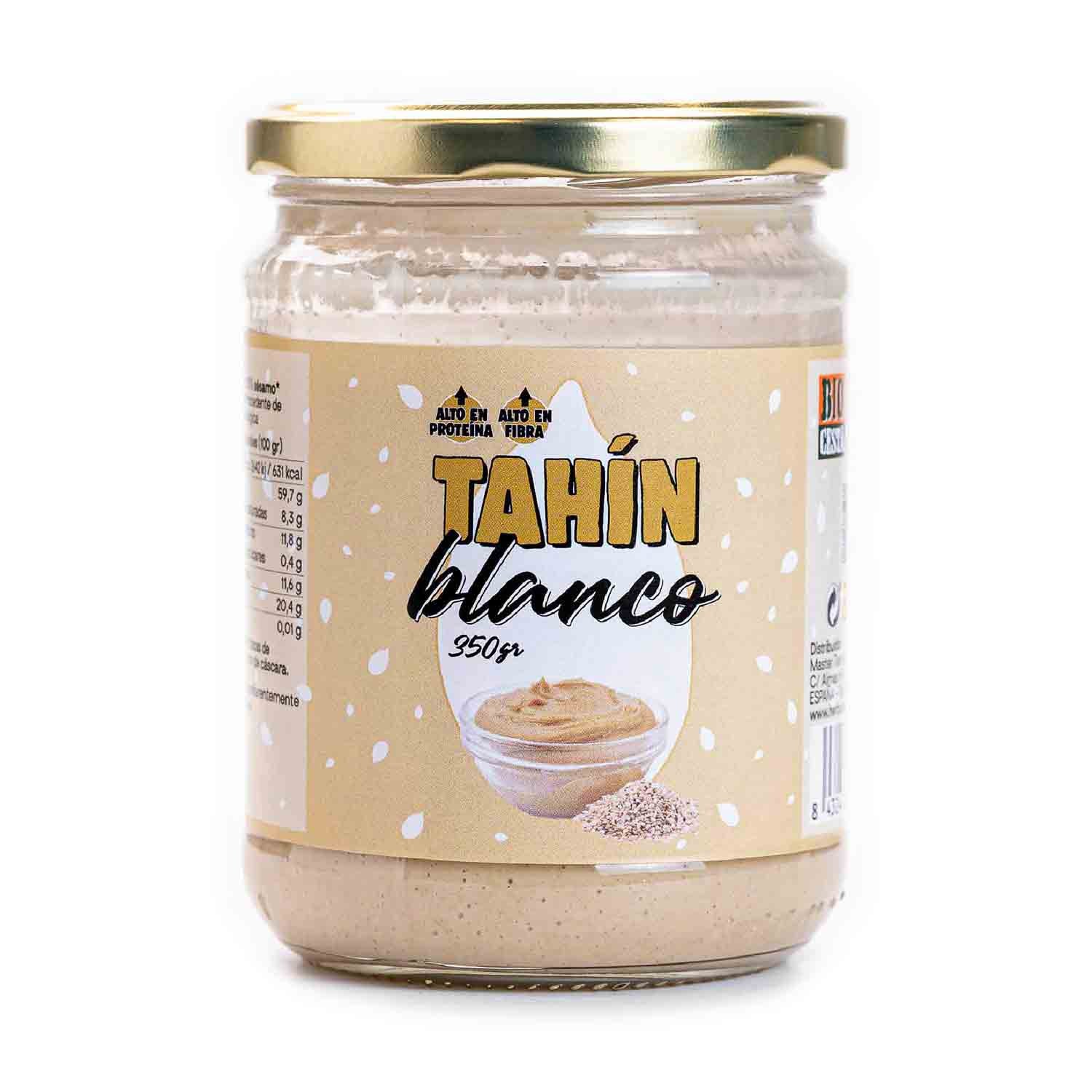 Tahín de sésamo blanco sin piel 350g Bio Cesta