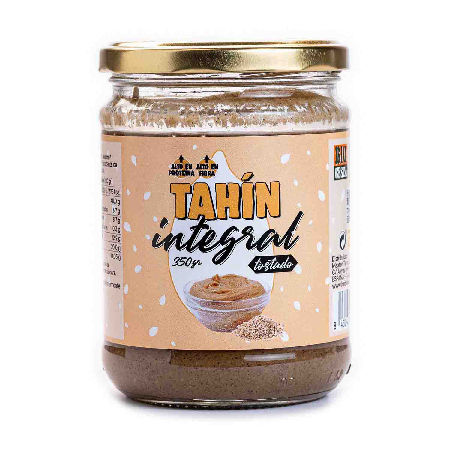 Tahín de sésamo tostado 350g Bio Cesta