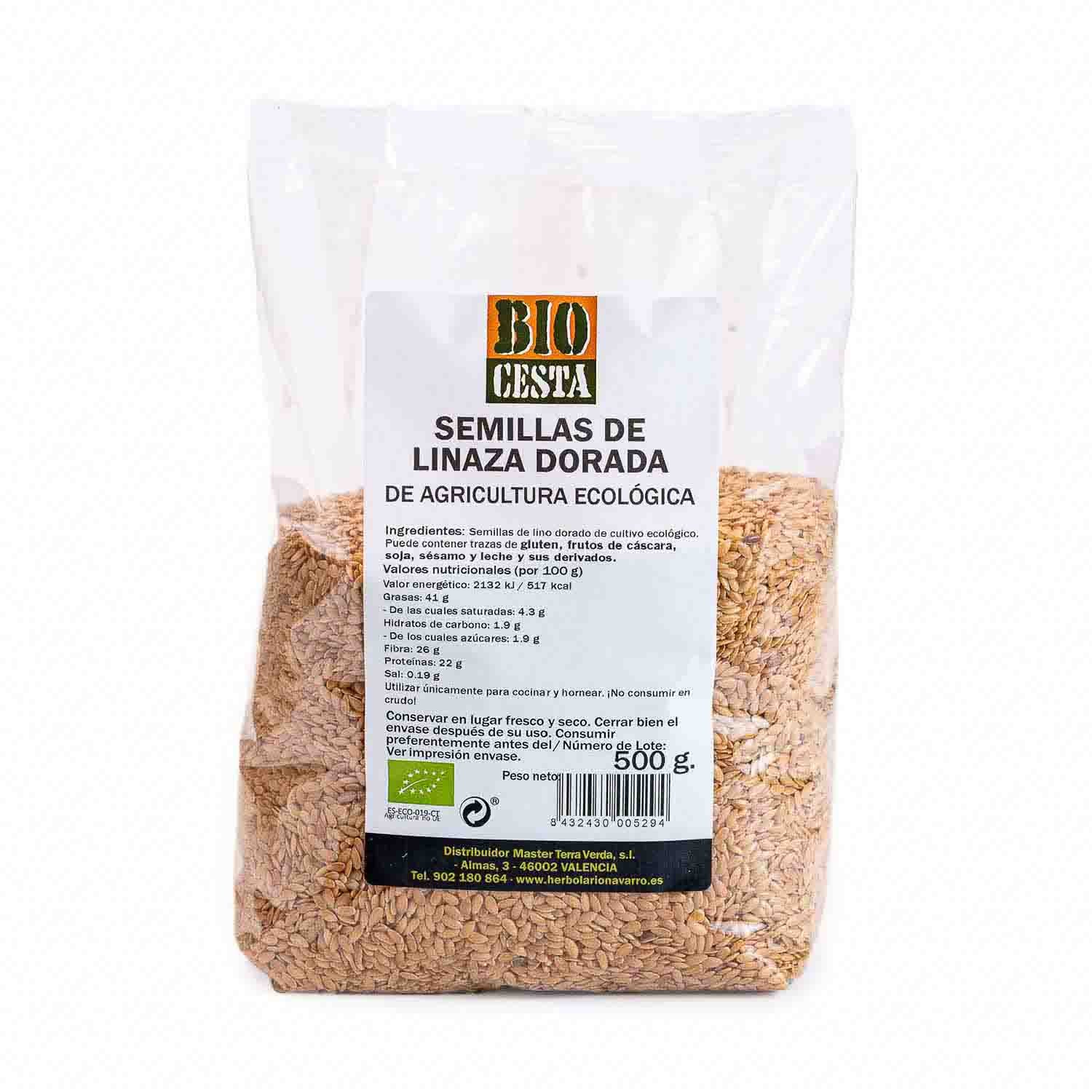 Lino dorado bio 500g Bio Cesta