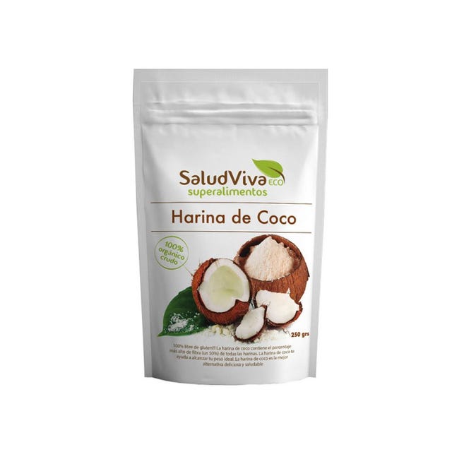 Harina de coco 250g Saludviva
