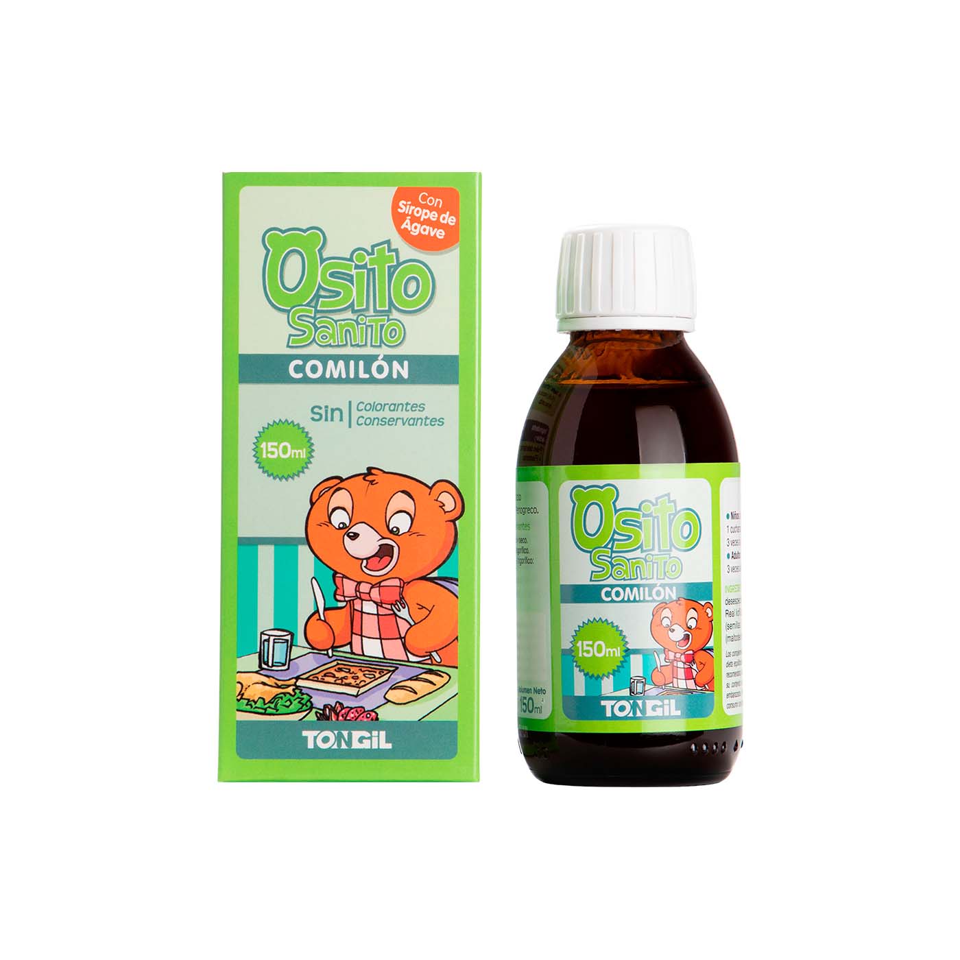 Osito Sanito Comilón 150ml Tongil