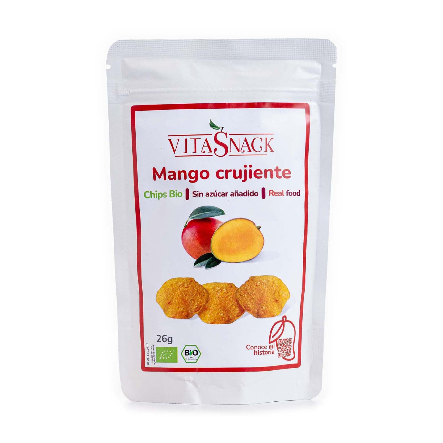Snack de Mango Crujiente 26g Vitasnack