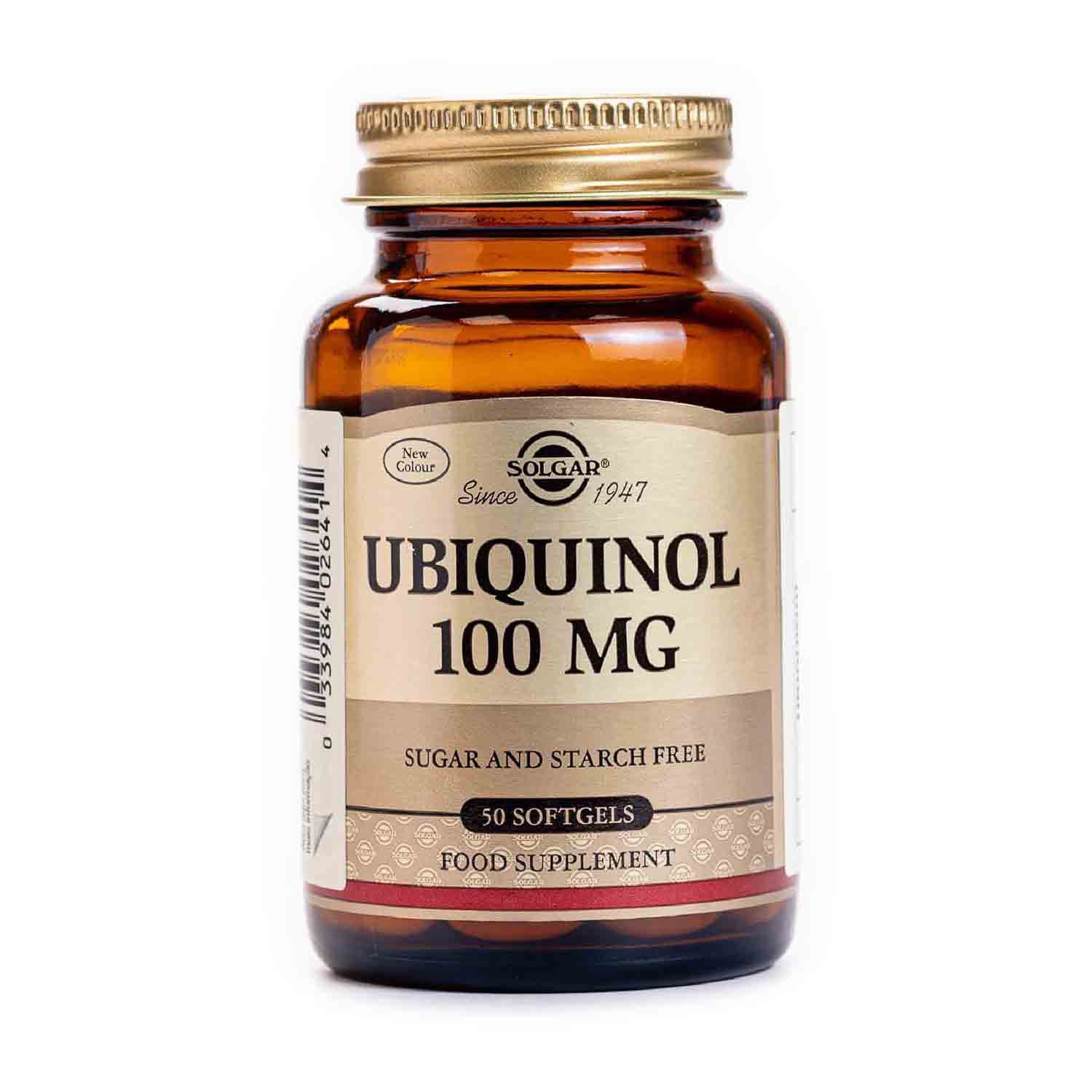 Ubiquinol 100 mg 50 cápsulas Solgar