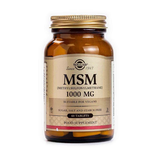 MSM 1000mg 60 cápsulas Solgar