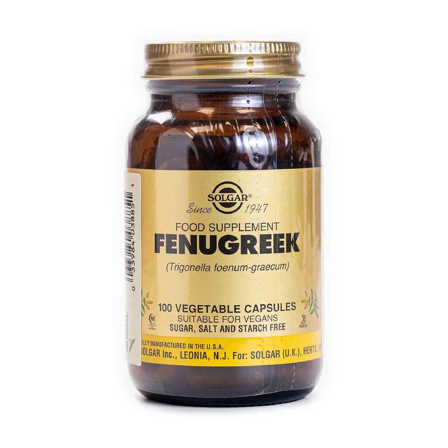 Fenogreco 100 cápsulas Solgar