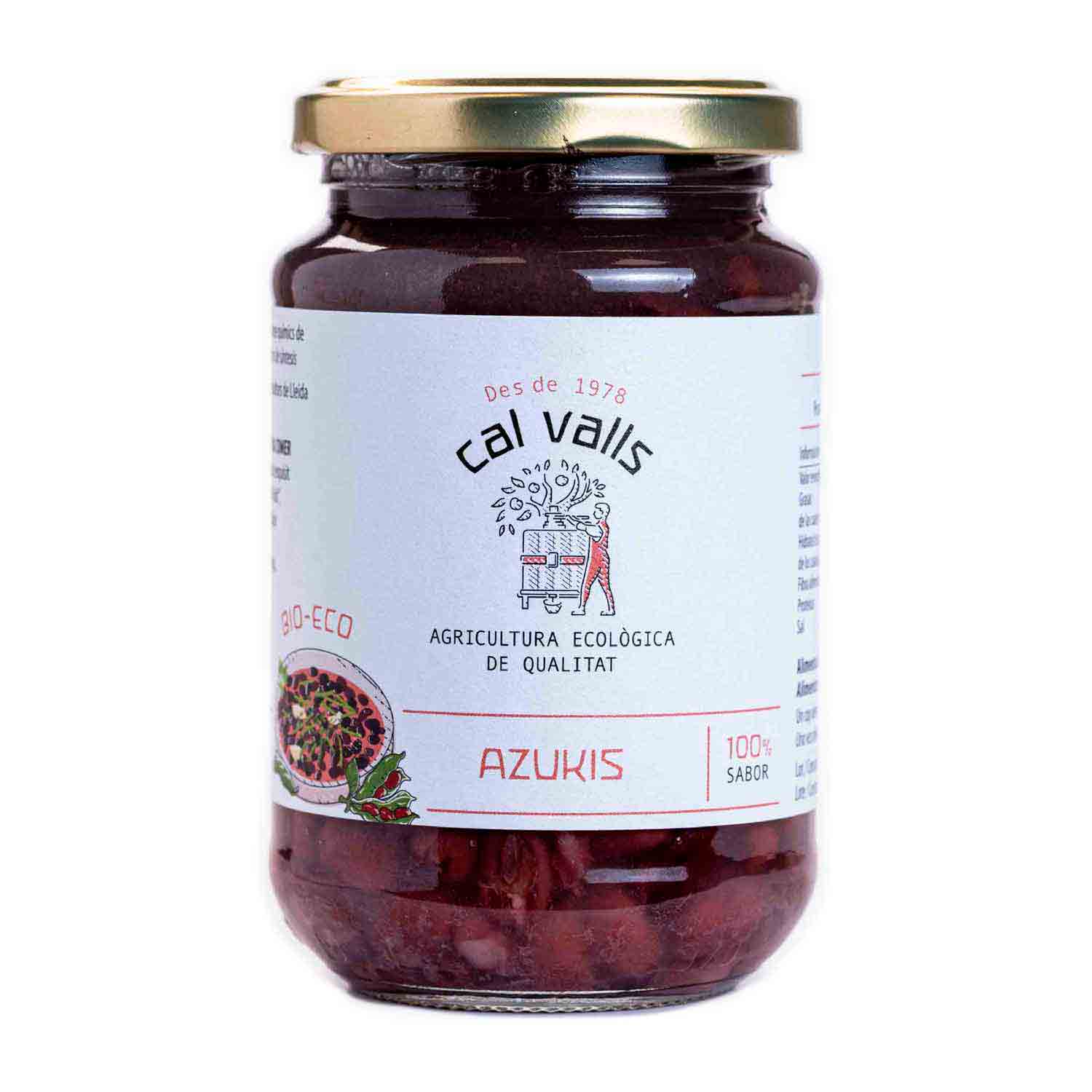 Azukis Cocidas 220g Cal Valls