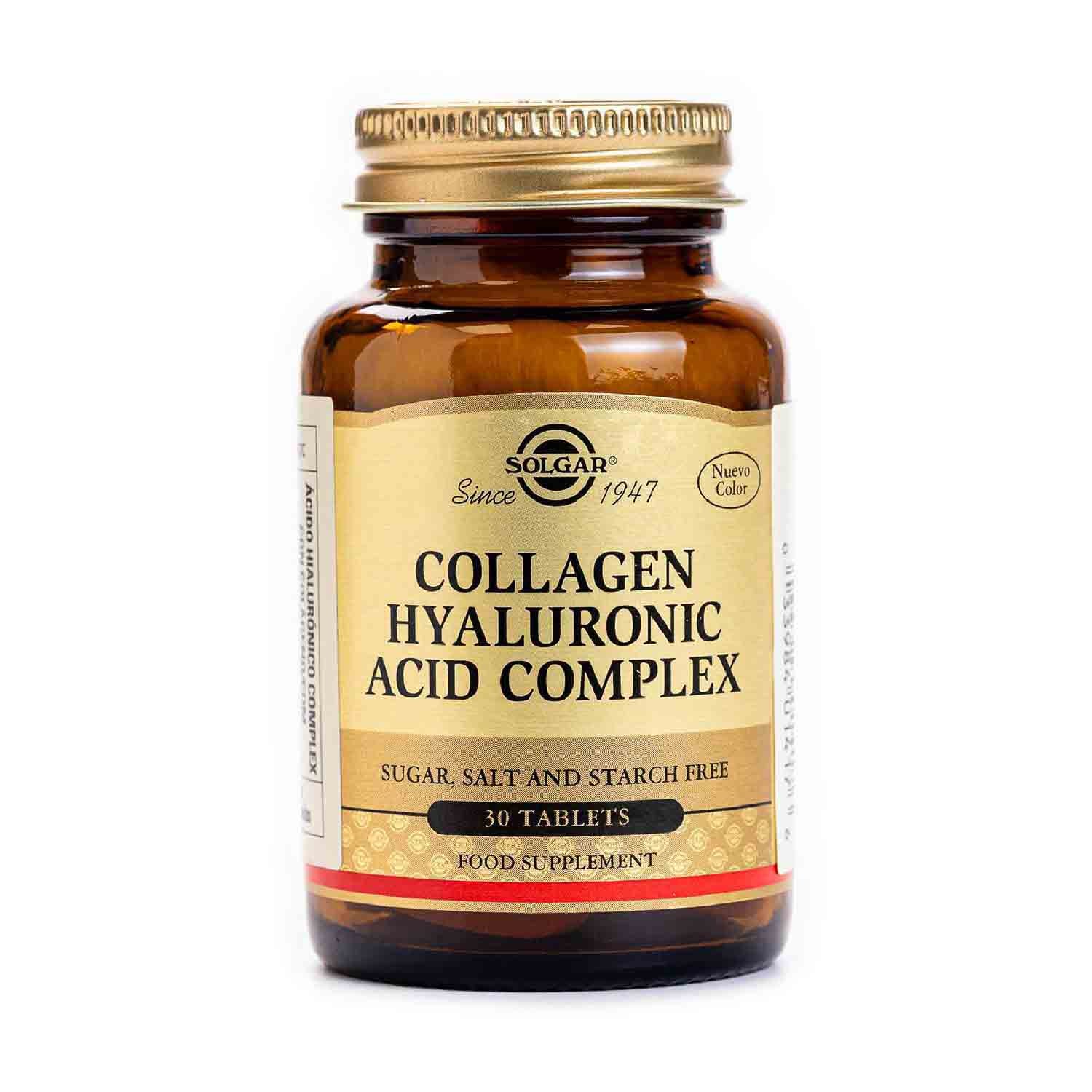 Ácido Hialurónico Complex 30 comprimidos Solgar