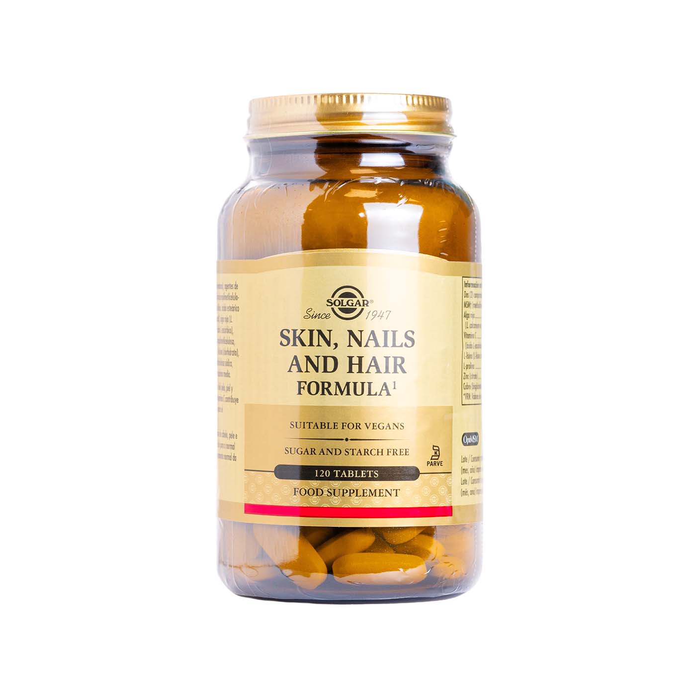 Fórmula Pelo, Piel y Uñas 120 cápsulas Solgar