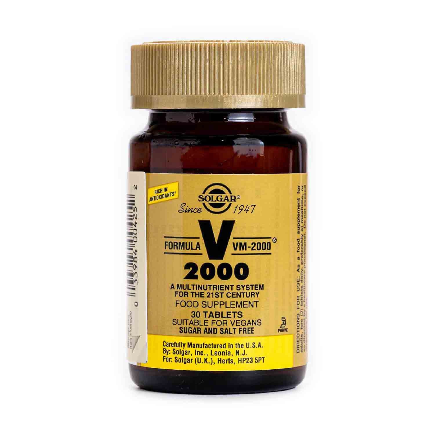 Fórmula VM-2000 30 cápsulas Solgar