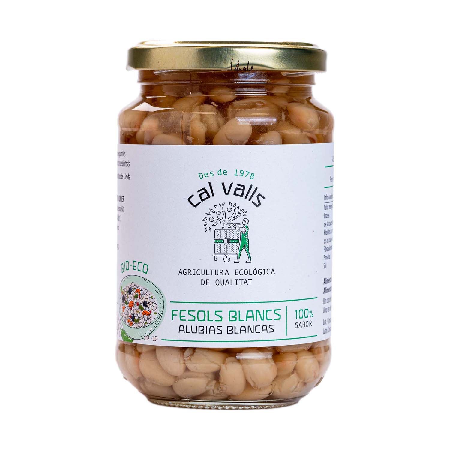 Alubias Blancas 220g Cal Valls