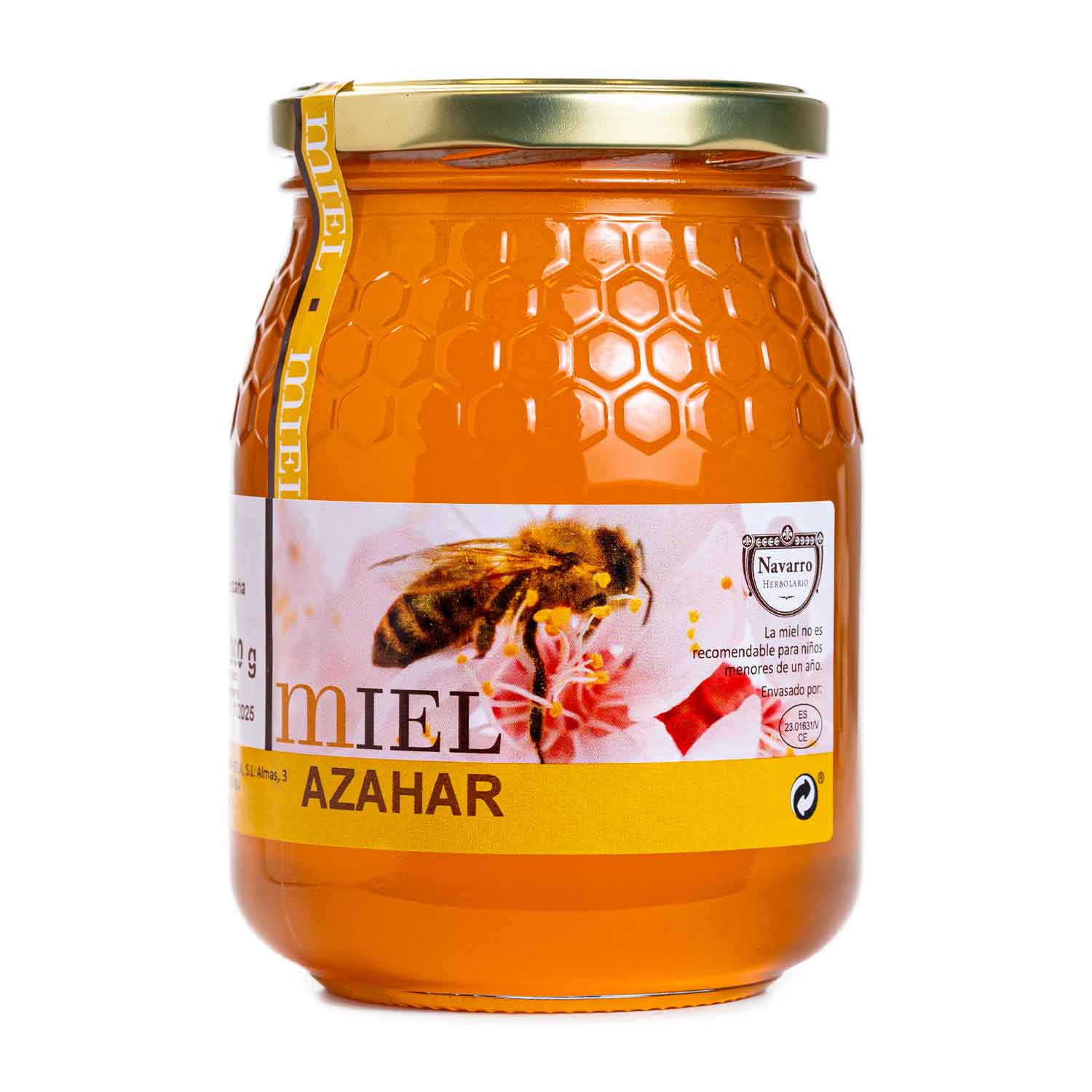 Miel de azahar 1kg Herbolario Navarro