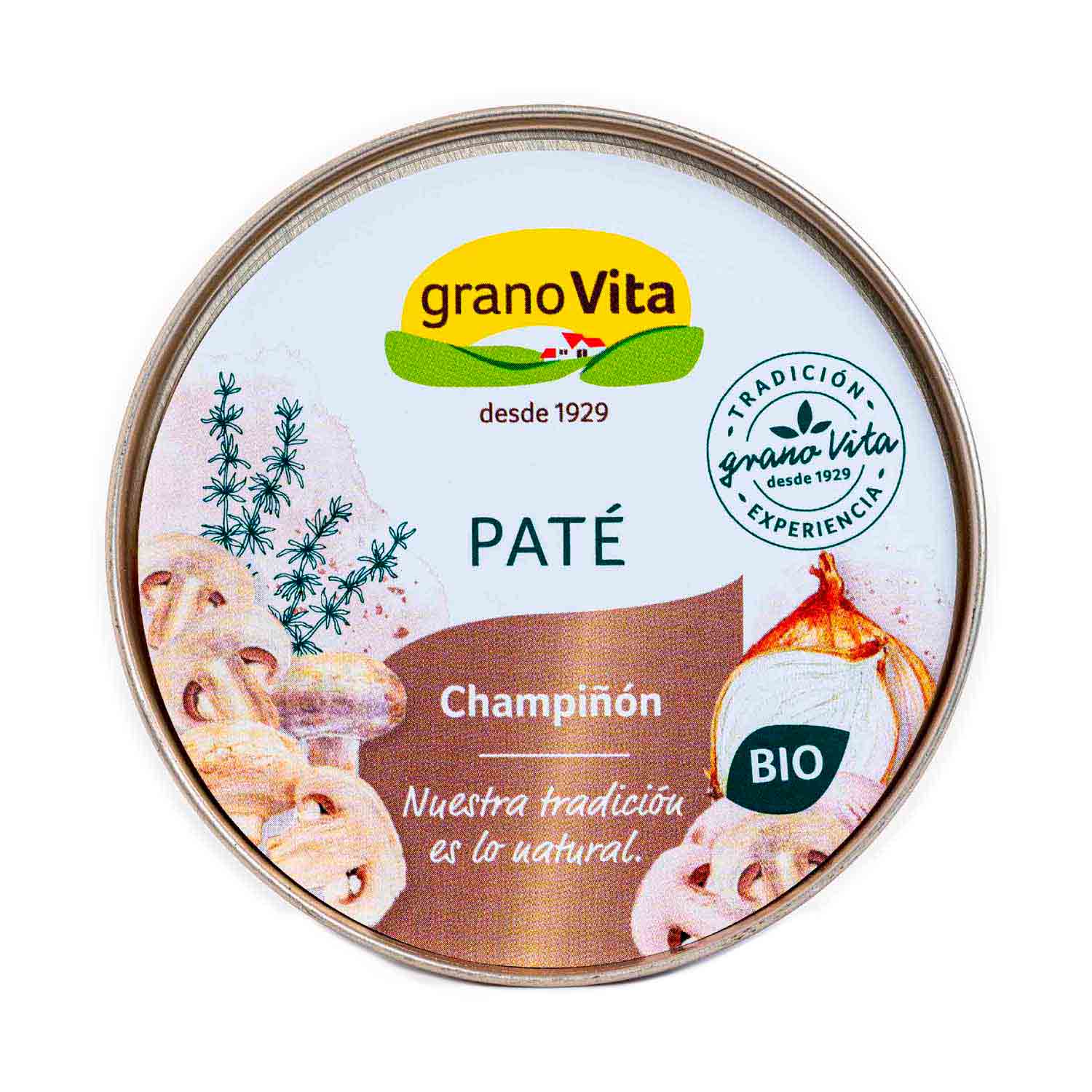 Paté de champiñón 125g Granovita