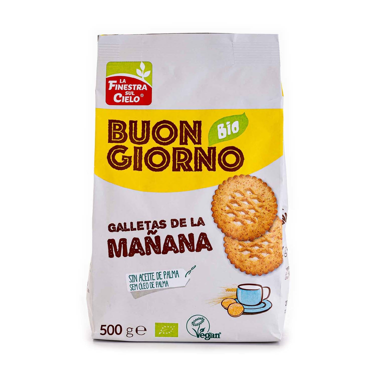 Galletas Mañana para desayuno 500g La Finestra Sul Cielo