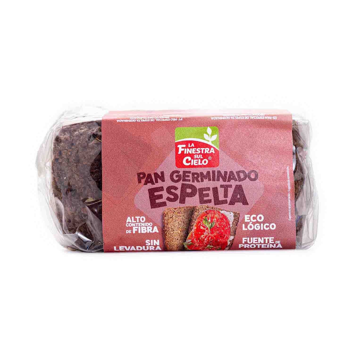 Pan de espelta germinada 400g La Finestra Sul Cielo
