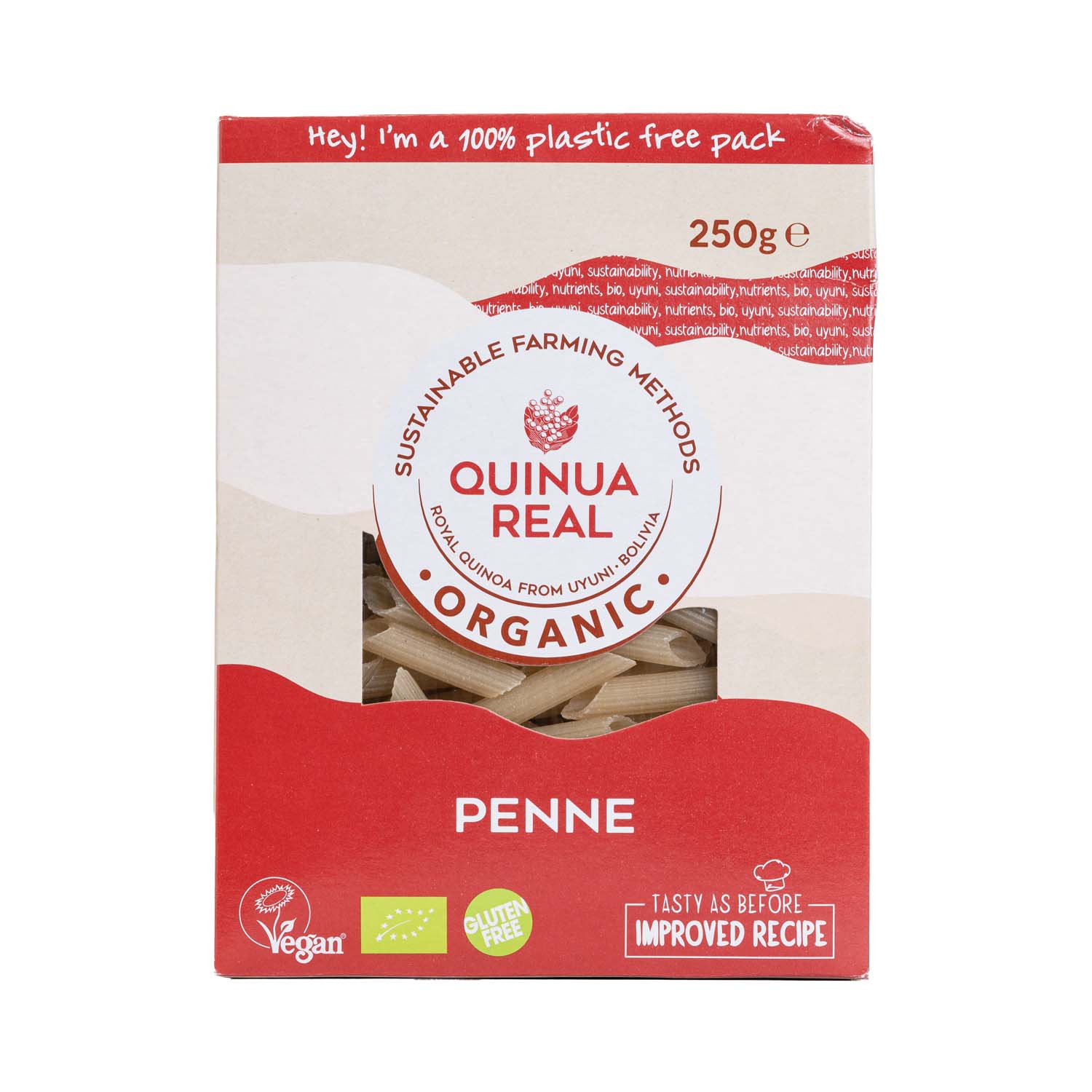 Penne de arroz y quinoa real 250g Quinua Real