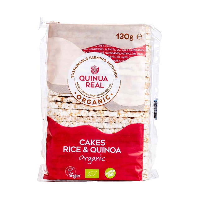Soffiette de arroz y quinoa 130g Quinua Real