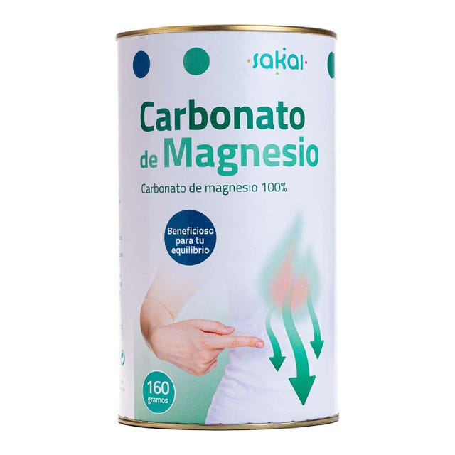Carbonato de Magnesio en Polvo 160g Sakai