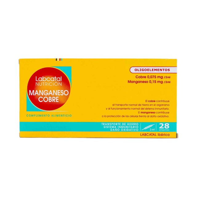 Manganeso-Cobre 28 viales Labcatal