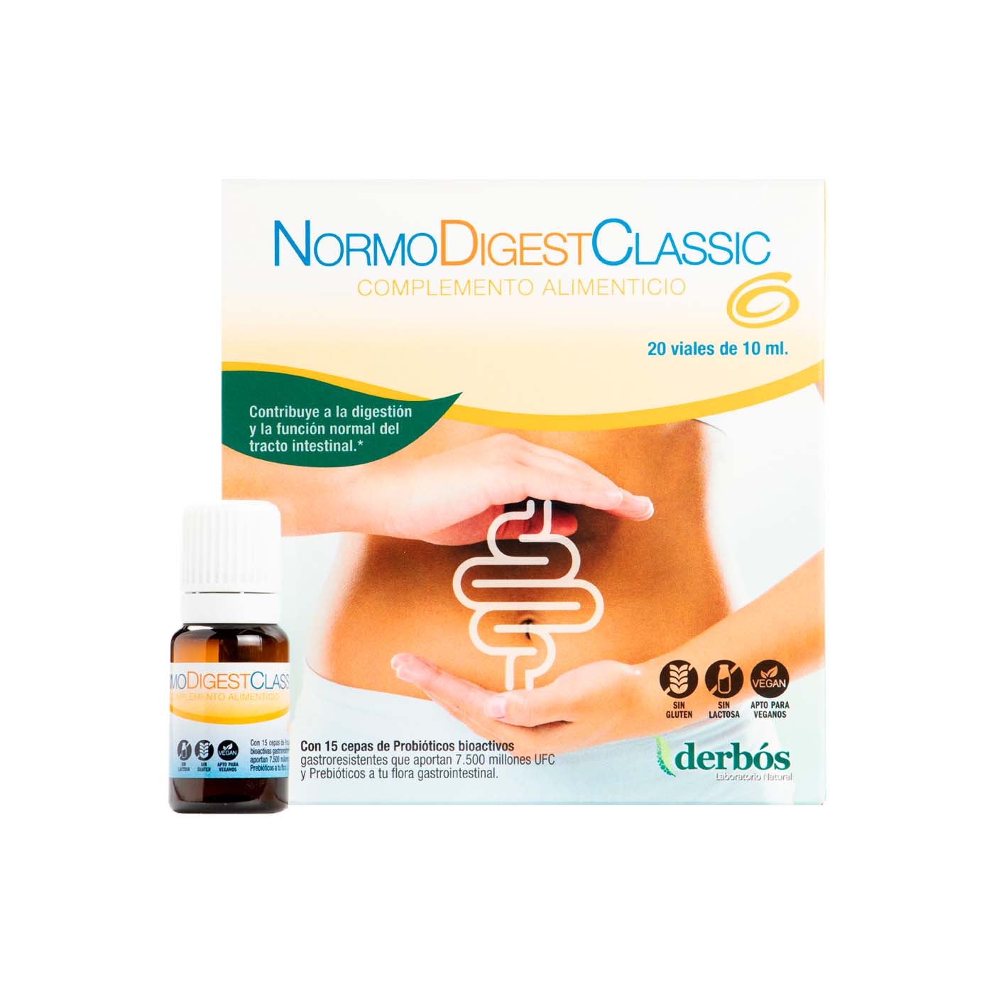 Normodigest Classic 20 viales Derbós