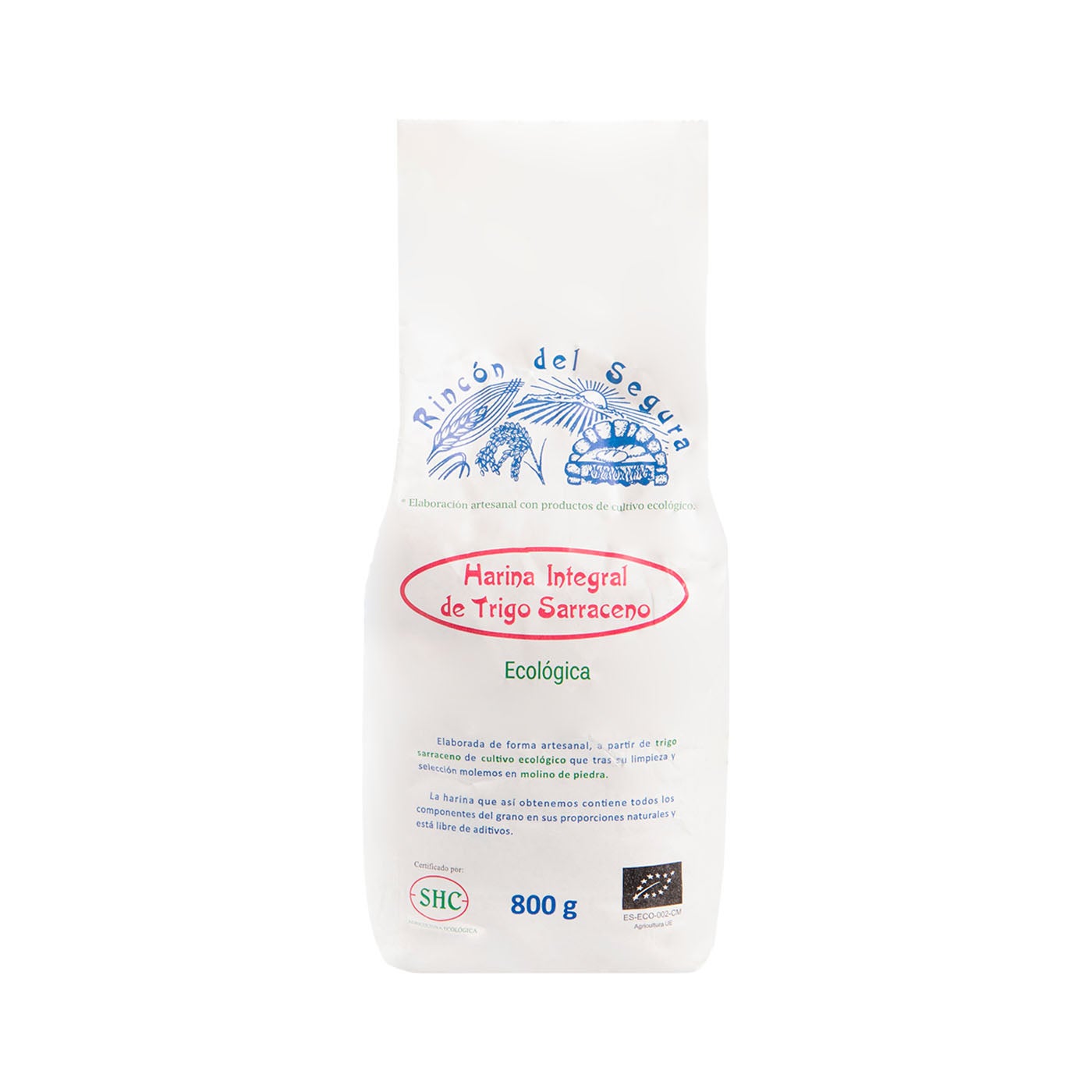 Harina de trigo sarraceno 800g Rincón del Segura