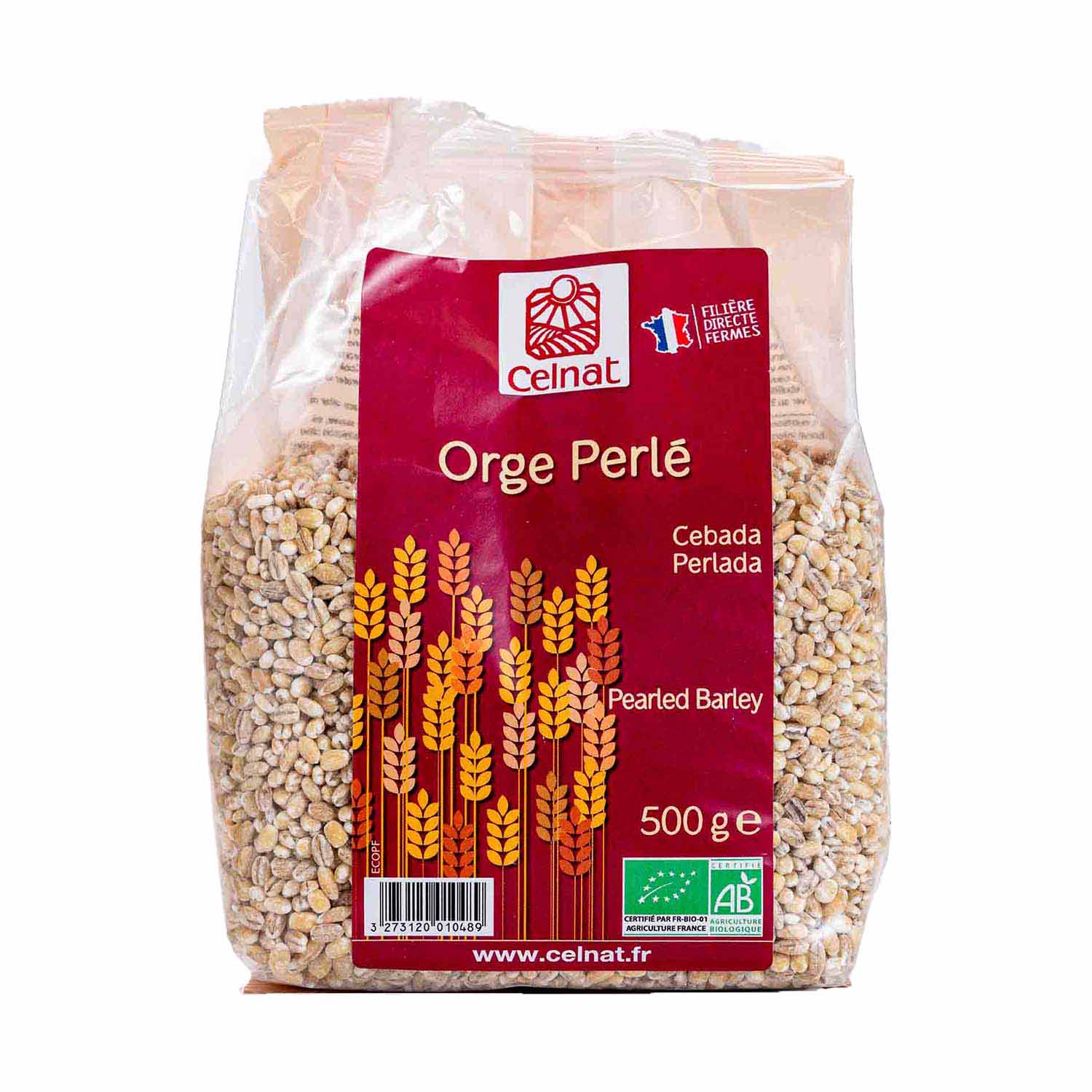 Cebada perlada 500g Celnat