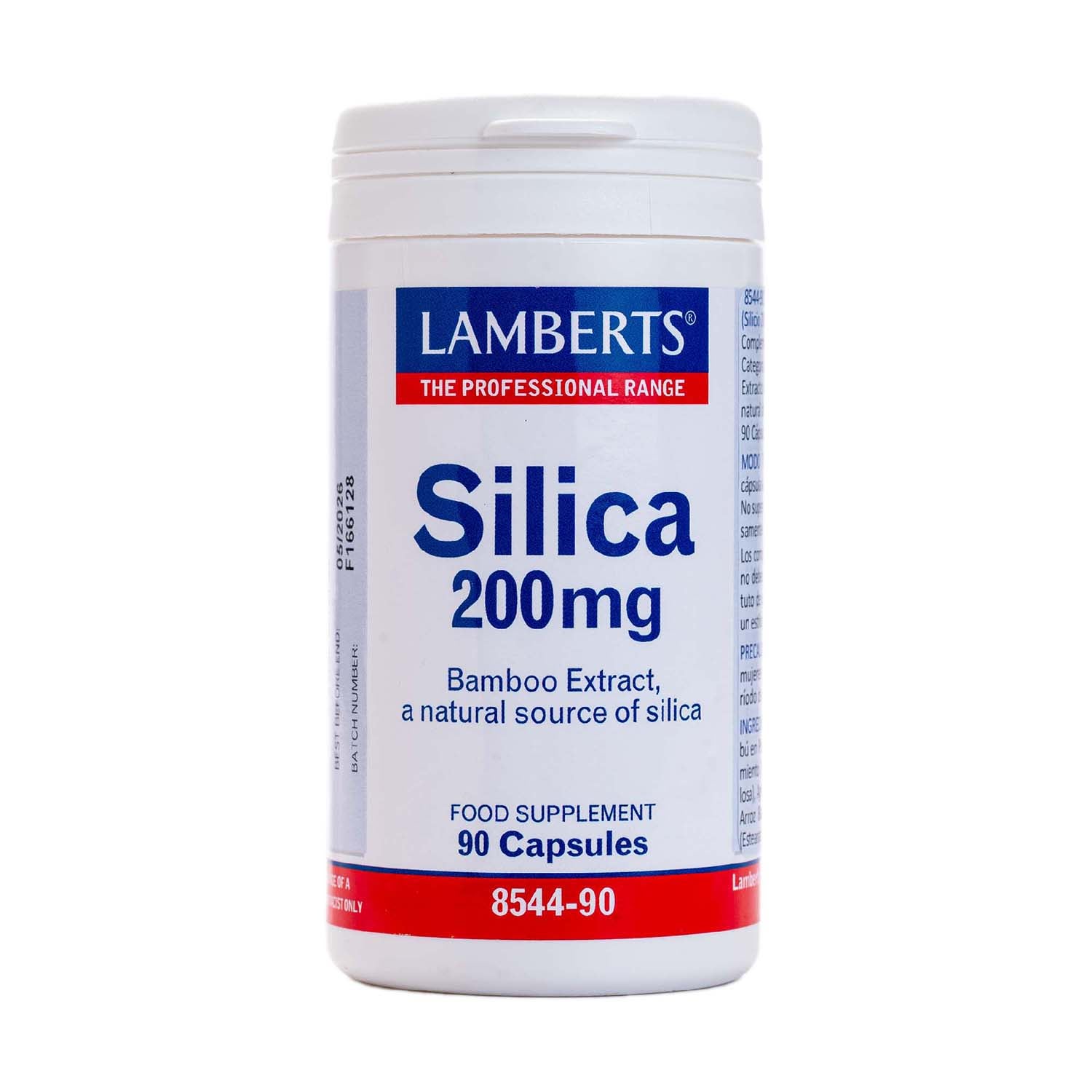 Silicio 90 cápsulas Lamberts