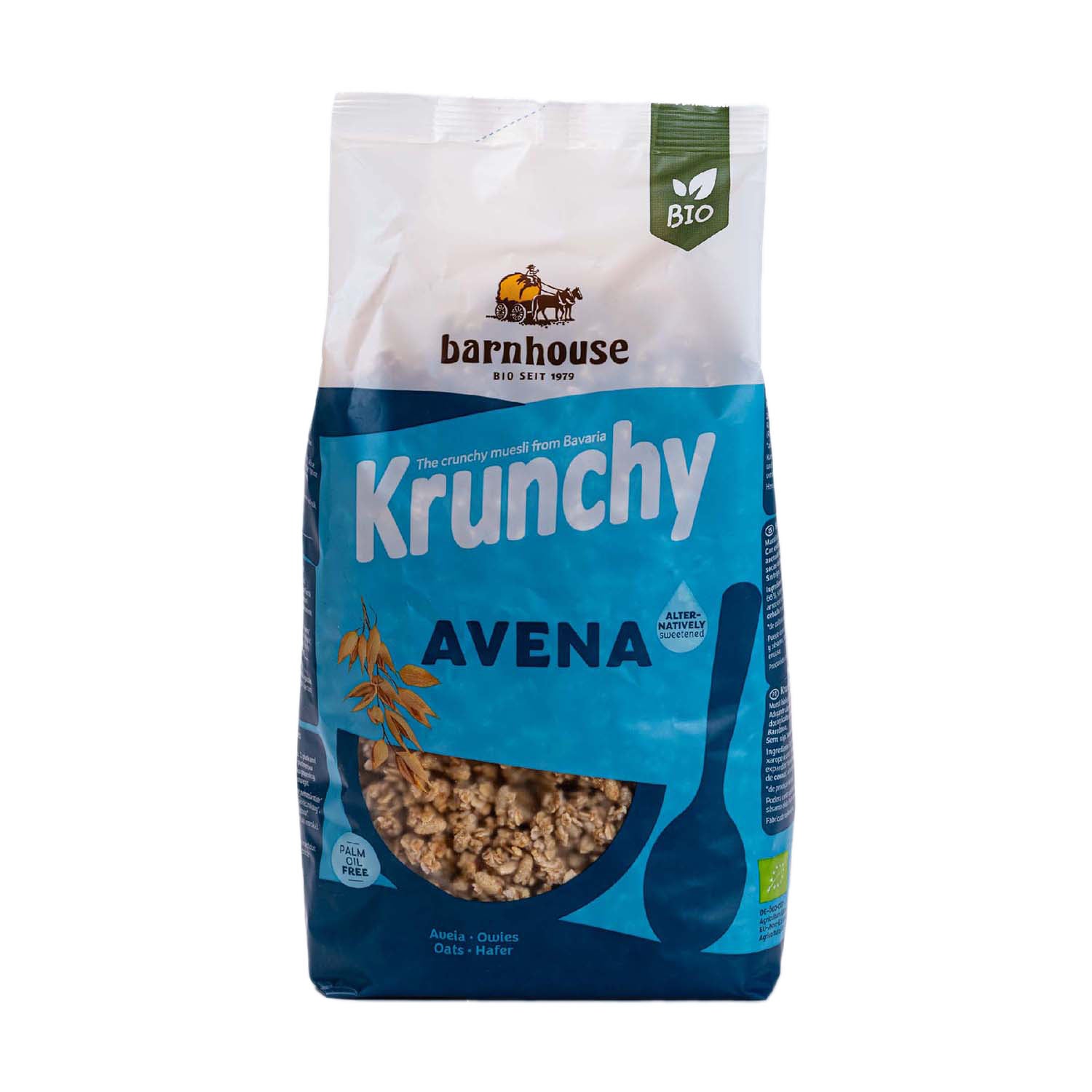 Muesli Krunchy de avena 750g Barnhouse