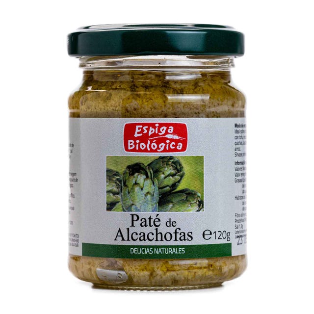 Paté de Alcachofas 120g Espiga Biológica