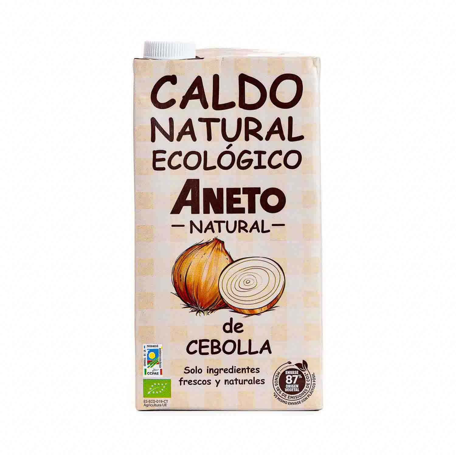 Caldo de Cebolla Ecológico 1L Aneto