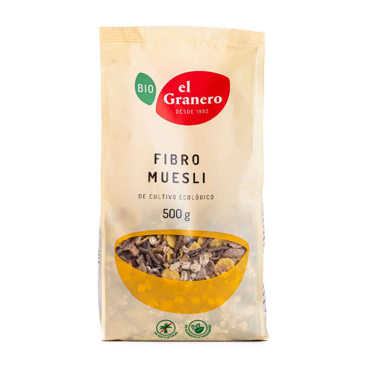 Fibro Muesli Bio 500g El Granero Integral