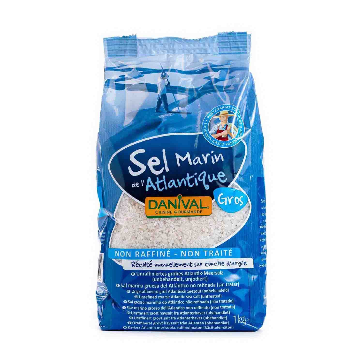 Sal Marina Atlántica Gruesa 1kg Danival